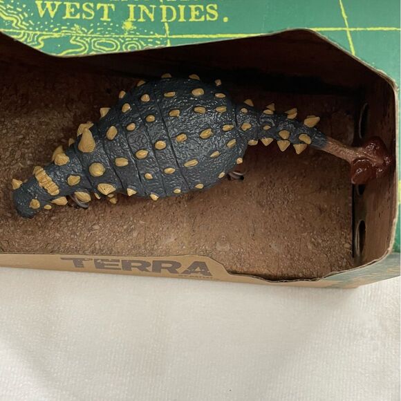 EUDPLOCEPHALUS Dinosaur Figurine Toy 
Terra by Battat & Dan LoRusso Collection - Picture 2 of 12